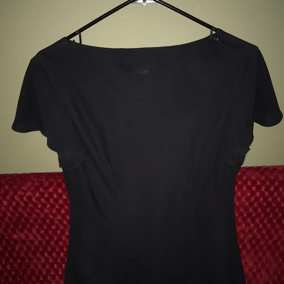 Hayley Matthews Sheer Formal Dress - Picture 4 of 8